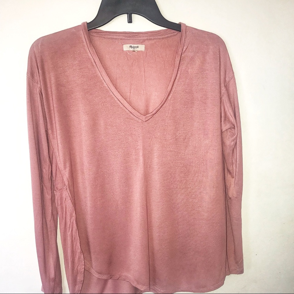 4 For $20 Pink Madewell Long Sleeves Top